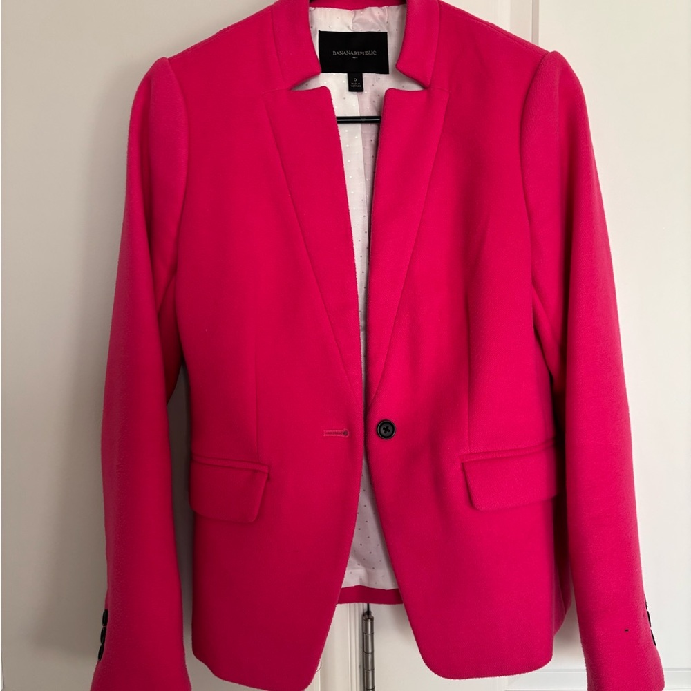 Banana Republic Women's Pink Blazer